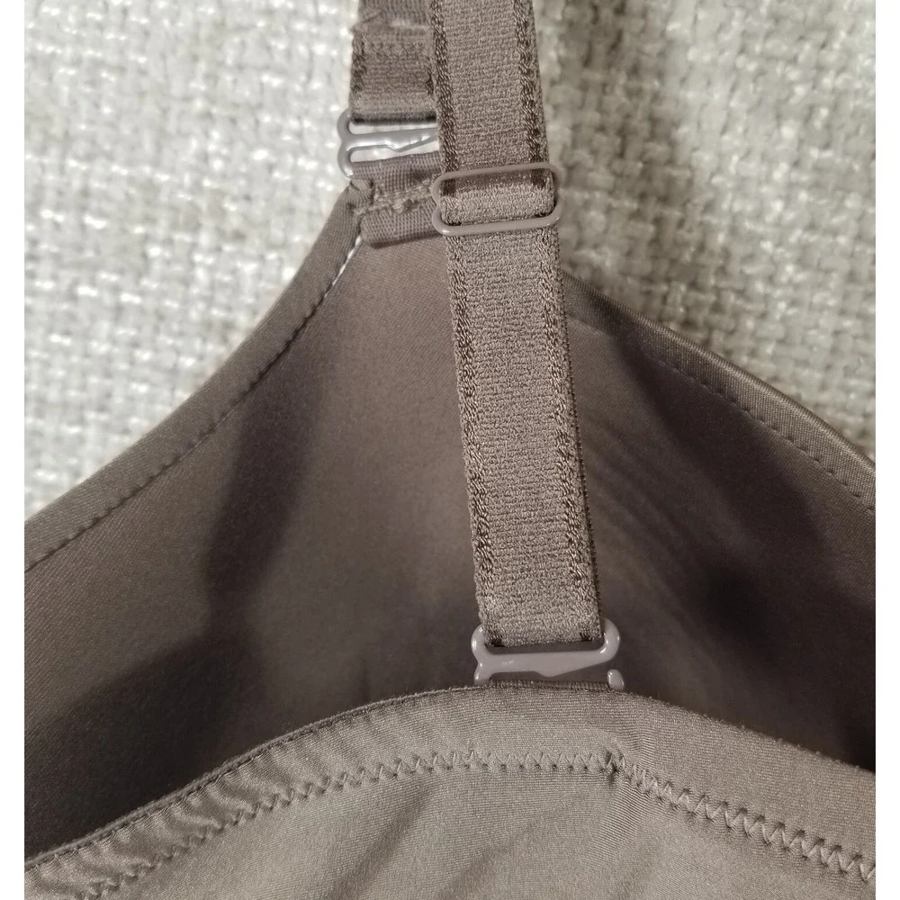 Paramour Gorgeous Full Figure T-Shirt Bra Underwire S671 Dark Taupe Womens 40DDD